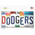 Dodgers Strip Art Wholesale Novelty Sticker Decal