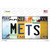 Mets Strip Art Wholesale Novelty Sticker Decal