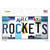 Rockets Strip Art Wholesale Novelty Sticker Decal