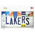 Lakers Strip Art Wholesale Novelty Sticker Decal