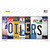 Oilers Strip Art Wholesale Novelty Sticker Decal