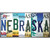Nebraska Strip Art Wholesale Novelty Sticker Decal