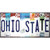 Ohio State Strip Art Wholesale Novelty Sticker Decal