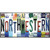 Northwestern Strip Art Wholesale Novelty Sticker Decal