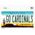 Go Cardinals Wholesale Novelty Sticker Decal