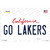Go Lakers Wholesale Novelty Sticker Decal