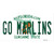 Go Marlins Wholesale Novelty Sticker Decal
