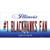 Number 1 Blackhawks Fan Wholesale Novelty Sticker Decal