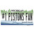Number 1 Pistons Fan Wholesale Novelty Sticker Decal