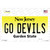 Go Devils Wholesale Novelty Sticker Decal