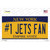 Numbers 1 Jets Fan Wholesale Novelty Sticker Decal
