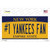 Number 1 Yankees Fan Wholesale Novelty Sticker Decal