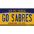 Go Sabres Wholesale Novelty Sticker Decal