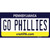 Go Phillies Wholesale Novelty Sticker Decal