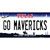 Go Mavericks Wholesale Novelty Sticker Decal