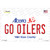 Go Oilers Wholesale Novelty Sticker Decal