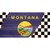 Montana Racing Flag Wholesale Novelty Sticker Decal