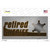 Retired Sheriff Wholesale Novelty Sticker Decal