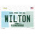 Wilton New Hampshire Wholesale Novelty Sticker Decal