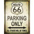 Route 66 Only Wholesale Novelty Rectangle Sticker Decal