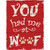 Had Me At Woof Wholesale Novelty Rectangle Sticker Decal