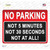 No At All Wholesale Novelty Rectangle Sticker Decal