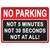 No At All Wholesale Novelty Rectangle Sticker Decal