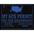 My Gun Permit Wholesale Novelty Rectangle Sticker Decal