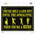 You Are Only A Gun Nut Until The Apocalypse Wholesale Novelty Rectangle Sticker Decal