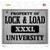 Property Of Lock & Load XXXL University Wholesale Novelty Rectangle Sticker Decal