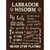 Labrador Wisdom Wholesale Novelty Rectangle Sticker Decal