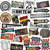 Route 66 50 Piece Wholesale Novelty Assorted Sticker Decal Pack