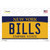 Bills NY Yellow Wholesale Novelty Sticker Decal