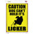 Dog Cant Hold Its Licker Wholesale Novelty Rectangle Sticker Decal