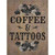 Coffee And Tattoos Wholesale Novelty Rectangle Sticker Decal