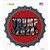 Trump 2024 American Flag Wholesale Novelty Bottle Cap Sticker Decal