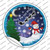 Joy to the World Snowman Wholesale Novelty Circle Sticker Decal