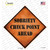 Sobriety Check Point Wholesale Novelty Diamond Sticker Decal