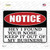 Notice I Found Your Nose Wholesale Novelty Rectangular Sticker Decal