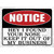 Notice I Found Your Nose Wholesale Novelty Rectangular Sticker Decal
