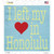 Left My Heart in Honolulu Wholesale Novelty Square Sticker Decal