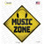 Music Zone Wholesale Novelty Diamond Sticker Decal