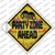 Party Zone Ahead Wholesale Novelty Diamond Sticker Decal