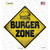 Burger Zone Wholesale Novelty Diamond Sticker Decal
