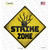 Strike Bowling Zone Wholesale Novelty Diamond Sticker Decal