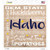 Idaho Motto Wholesale Novelty Square Sticker Decal