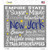 New York Motto Wholesale Novelty Square Sticker Decal