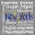 New York Motto Wholesale Novelty Square Sticker Decal