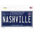 Nashville Tennessee Blue Wholesale Novelty Sticker Decal