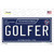 Golfer Tennessee Blue Wholesale Novelty Sticker Decal